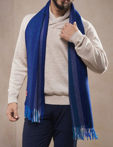 Blue Scarf for Men